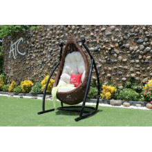 Stunning Outdoor Patio Garden Wicker Swing Chair Poly Rattan Hammock